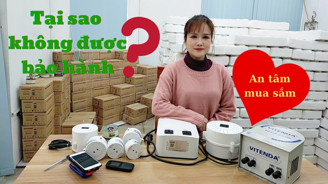 Sốc với chính sách bảo hành bộ đổi nguồn của Vitenda |... - youtube