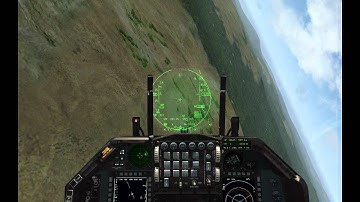 Falcon 4 BMS CBU Pop-up Attack on SA-2 and EWR Site