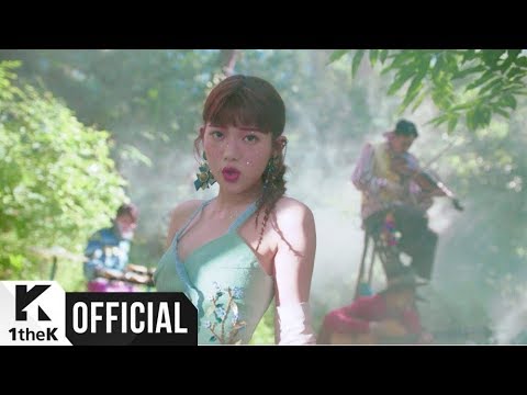 Minseo enters the forest in 'Is Who' MV