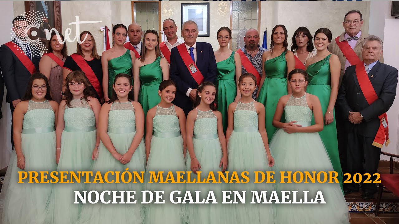 Presentación MAELLANAS de HONOR | MAELLA 2022