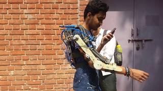 Robotic Exoskeleton Arm | Best B.Tech Project* 2017,IIT Kanpur screenshot 5