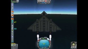 KSP: Sub-Orbital Spaceplane Fail (No Commentary)