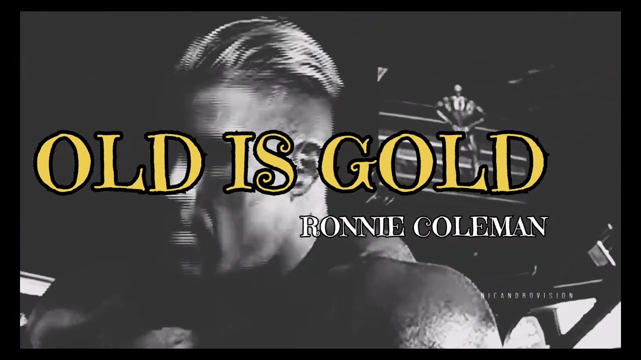 OLD IS GOLD || andhero ka yodha || Ronnie Coleman || lyrics by abhi