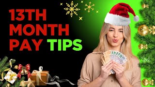 13th Month Pay Tips: How To Spend Your Christmas Bonus Wisely