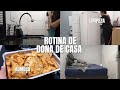 ROTINA DE DONA DE CASA COM AMOR | LIMPEZA | FRANGO ASSADO COM BATATA | COMPRINHAS | ORGANIZAÇÃO ❤️