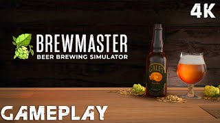 Brewmaster Beer Brewing Simulator Gameplay 4K PC No Commentary
