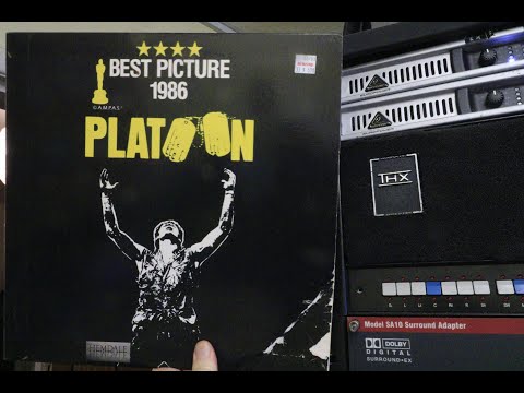 Platoon Open Matte Laserdisc 