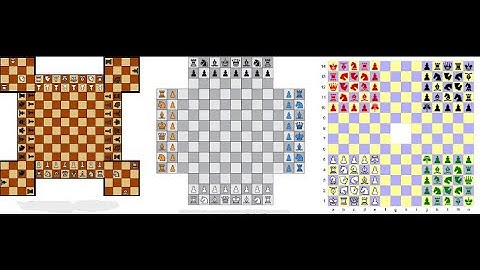 5 Chess Variants explained in 1 min!! Animated