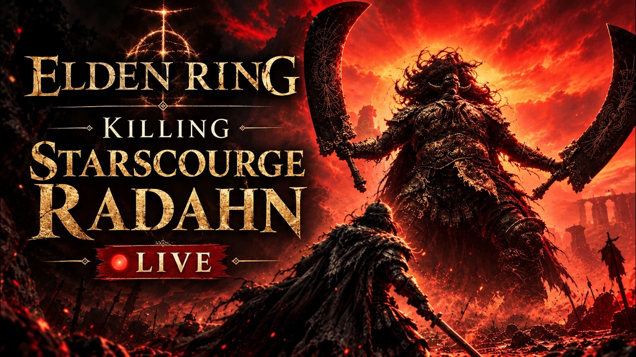KILLING STARScourge RADAHN 🔥 | Elden Ring LIVE Gameplay (Hindi) ⚔️ ...