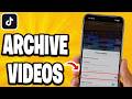 How To Archive TikTok Videos