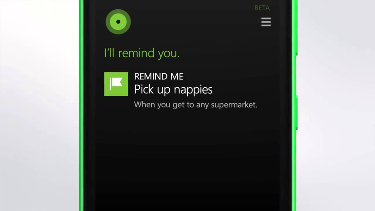 Lumia 735 - New Parent With Cortana - 