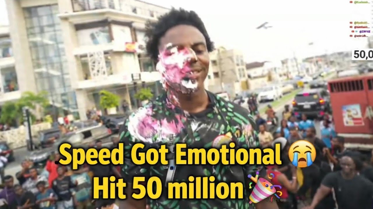 Speed just hit 50 Million Subs 🤯🫡  