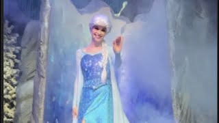 [4K] Frozen Sing-Along Celebration | Elsa | Let it Go | Hollywood Studios Disney World #shorts