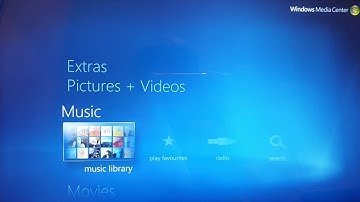 Windows Media Center Startup (Windows 7 version)