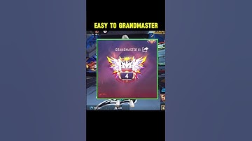 free fire grandmaster push || grandmaster rank push tips and tricks