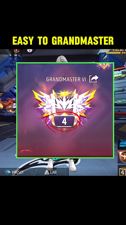 free fire grandmaster push || grandmaster rank push tips and tricks