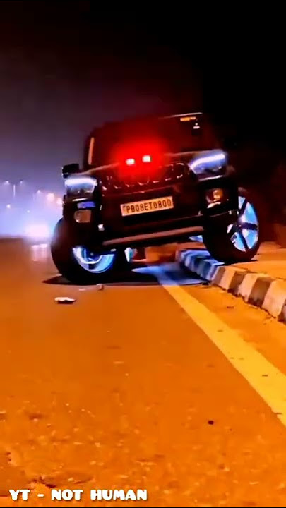 New mahindra black scorpio modified status #shorts