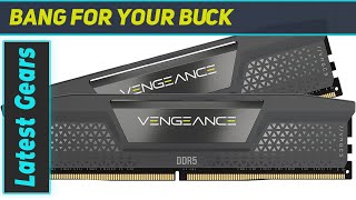 CORSAIR VENGEANCE DDR5 RAM 32GB (2x16GB) 5600MHz CL36 AMD EXPO iCUE Compatible: The Ultimate