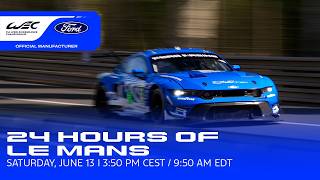 LIVE 24 Hours of Le Mans | Onboard: No. 88 Ford Mustang GT3 | Ford Racing