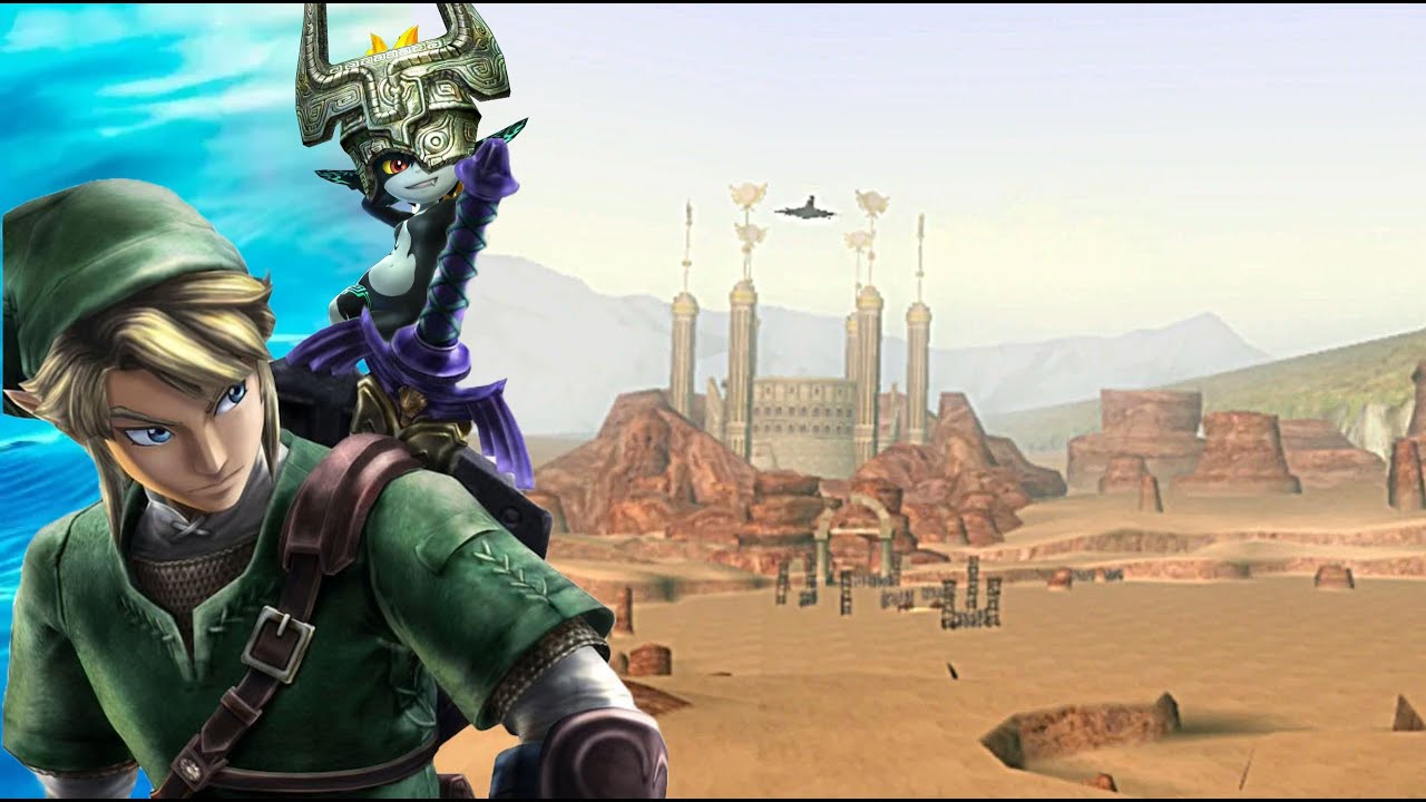 Fighting The Twilight Gerudo Desert LOZTP