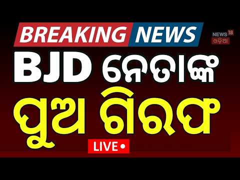 Live :  ବଡ଼ ବିଜେଡି ନେତାଙ୍କ ପୁଅ ଗିରଫ | Nayapalli Police Arrests Absconding Ajit Sahu Over Land Scam
