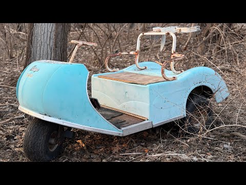 Reviving A $90 70 Year Old Rare Golf cart! | Pargo Columbia Car thumbnail
