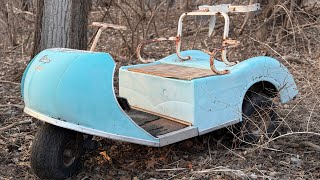 Reviving A $90 70 Year Old Rare Golf cart! | Pargo Columbia Car
