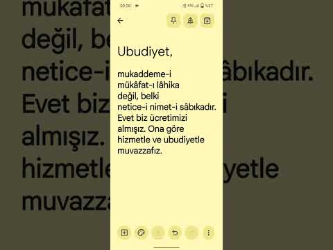 Kullukta şart ve menfaat beklenmez!