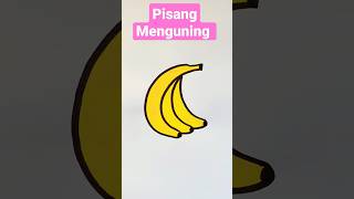 Cara Menggambar Pisang #menggambar #melukis