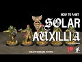 How to paint solar auxillia infantry horus heresy