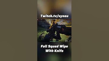 Squad Wipe With Knife Only - The Cycle Frontier