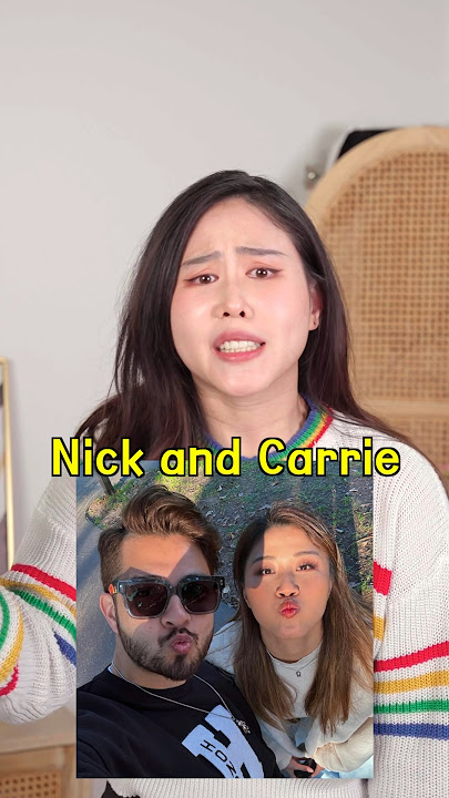 STOP saying I Look Like CARRIE from @NickandCarrie @davidmatthew_ 😡😡 #shortsfeed #funny