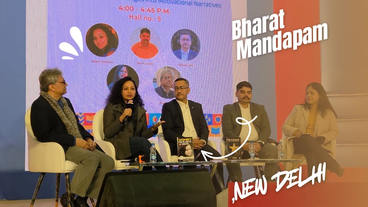 Gratitude for being speaker at World Book Fair 2026, Bharat Mandapam, Author's Corner, New Delhi