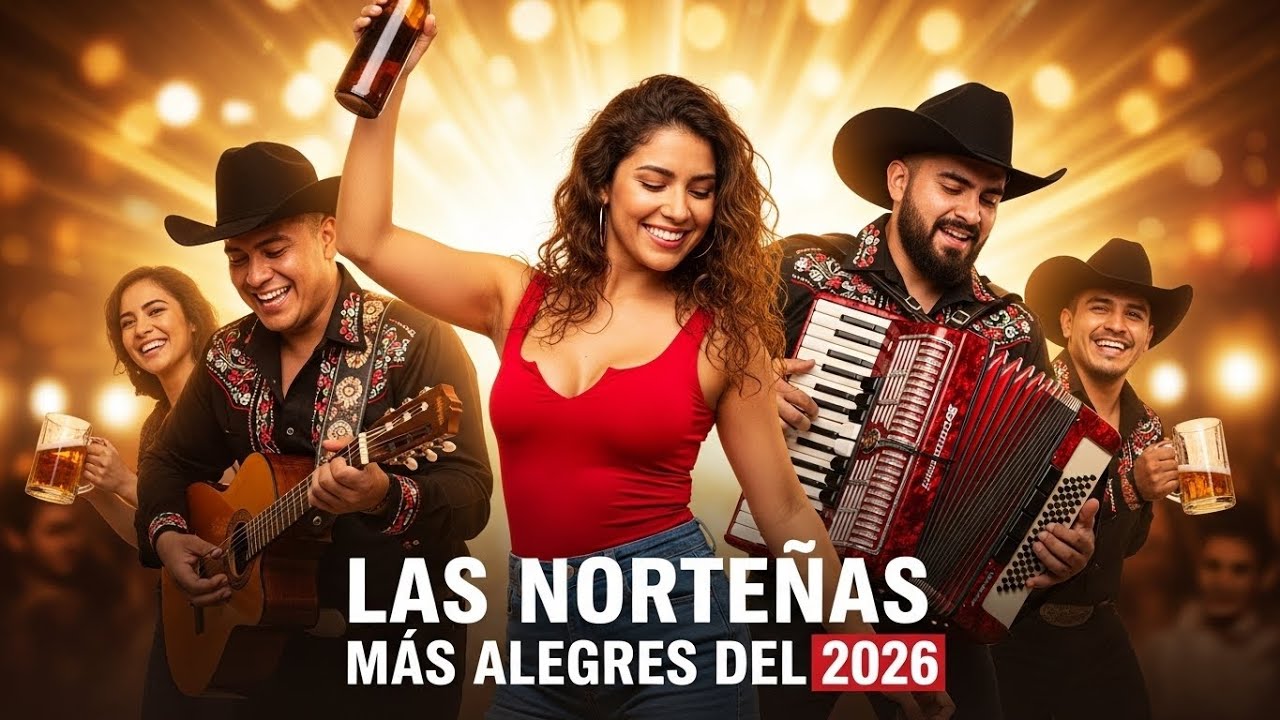 Las Norteñas Más Alegres del 2026 | Norteñas para Pista  | Norteño y Cumbias para Reventar la Fiesta