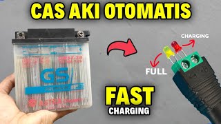 Gak Usah Beli Mahal Cara Buat Cas Aki Motor Otomatis