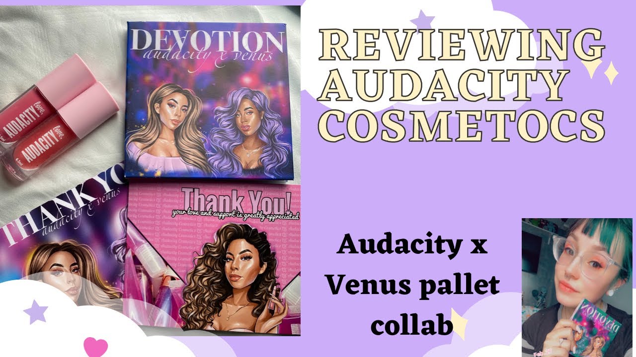 Mini review Audacity x Venus pallet collab