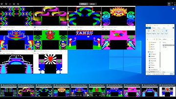 16x32 pixel 5 part multilayer 3D gate effects for T8000 part 9