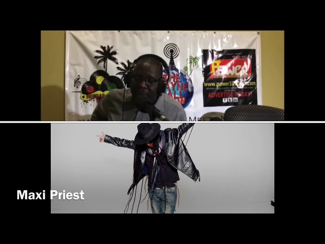Maxi Priest on The Wayne Hall Show.