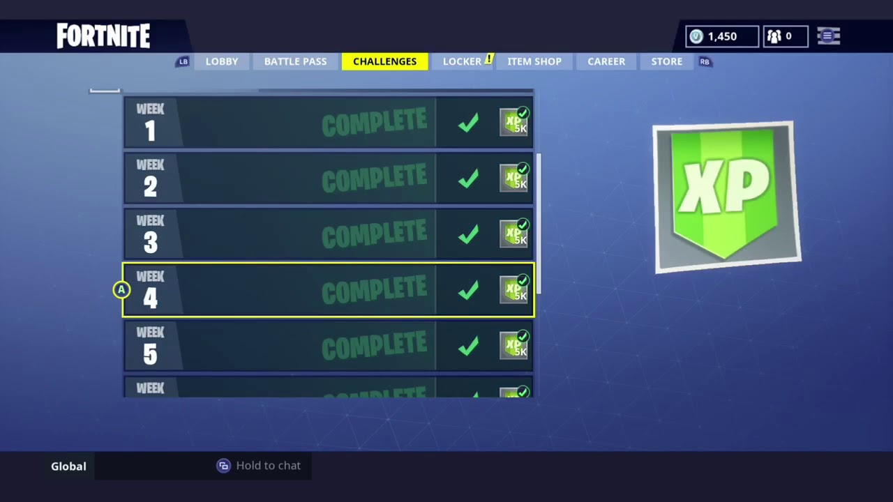 Season 5 week 4 hidden battle star location