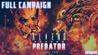 Aliens versus Predator: Classic 2000 - Full Campaign 1080p60 HD Walkthrough - Marine