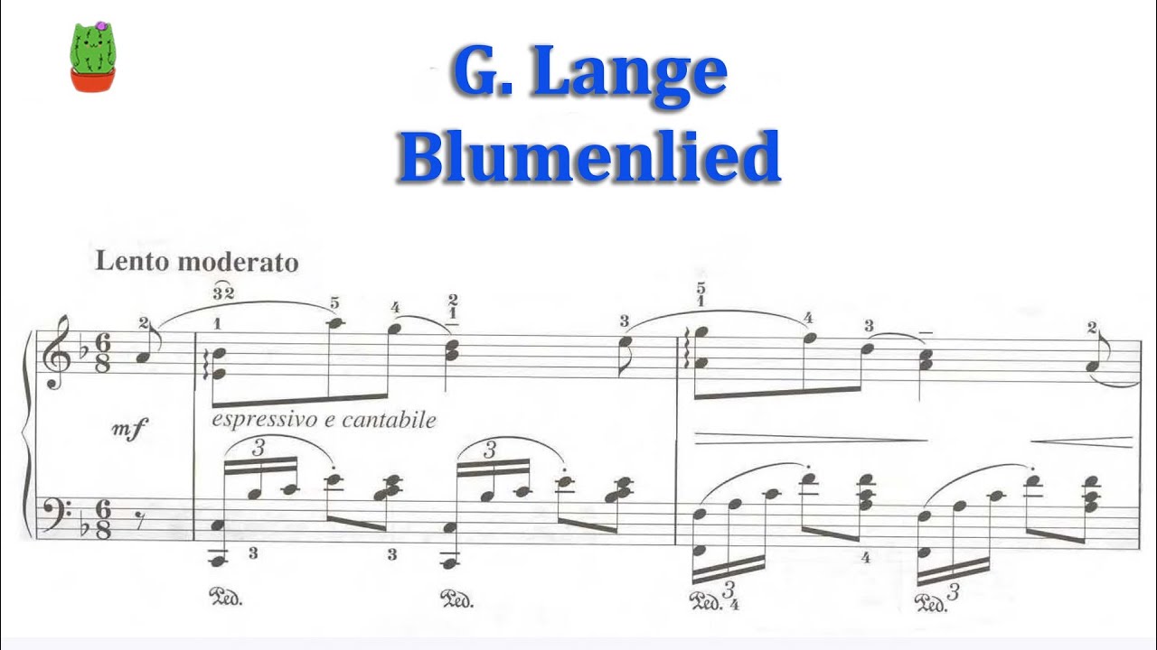 G.Lange-Blumenlied