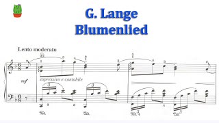 G.Lange-Blumenlied