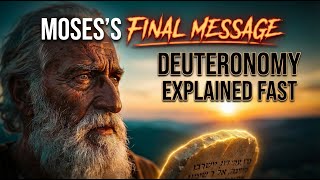 Mosess Final Message Deuteronomy Explained Fast