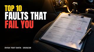 The 10 Mistakes That Fail the Most UK Driving Tests (DVSA Data)