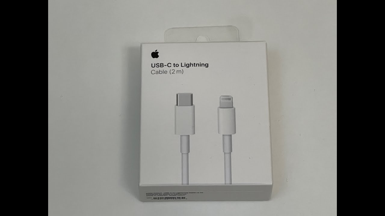 Cargador Apple USB-C 20W + Cable USB-C de 1m - Pack original Apple