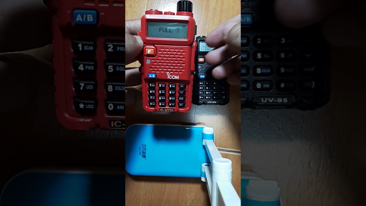 วิธีรีเซทเครื่อง icom uv95
