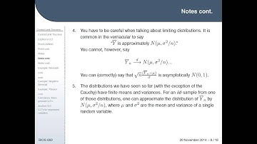 Lecture 21 - Central Limit Theorem