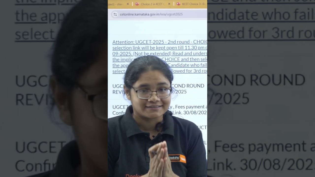 KCET Round 2 Date Extended - Big Relief For Students 🔥 