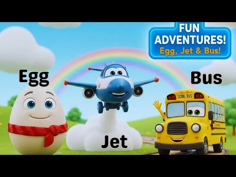 Learn ABCD | Basic English | 3 Letter Words | Toddlers | Reading | Simple Words | ABC Song | Rhymes