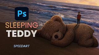 Sleeping TEDDY Fantasy Photo Manipulation | Photoshop |Animesh Creation